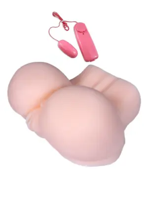 Masturbator-Vibrating Life-Sized Pussy & Ass XXL