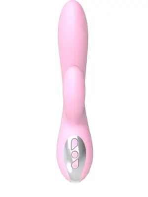 Wibrator-Joker Heating Double Vibrating Massage Stick -Pink