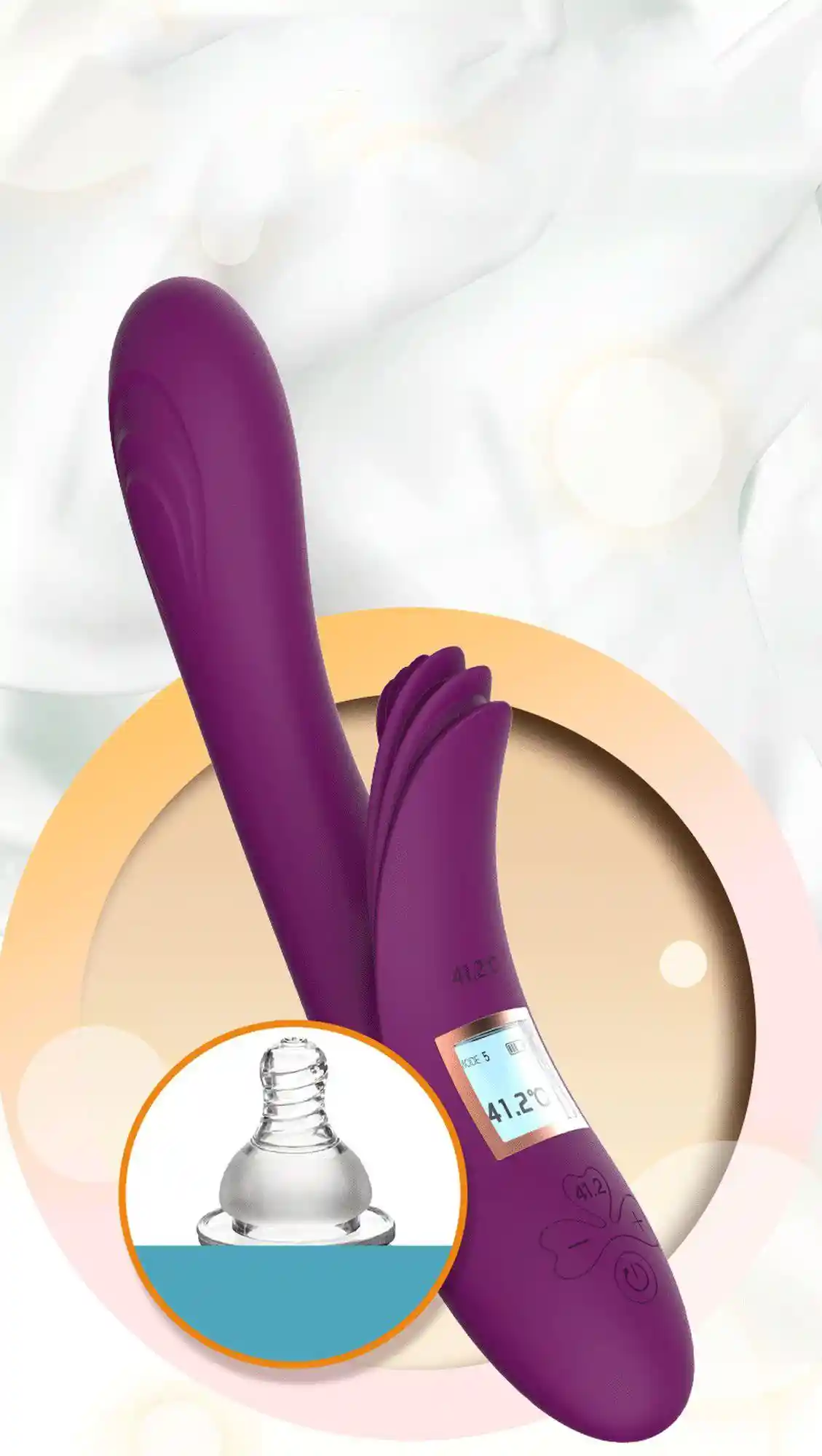 Wibrator-Lilo USB -Purple - obrazek 3
