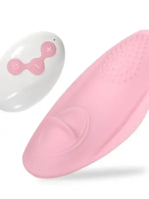 Wibrator-Strap on Vibrator 01 -Pink