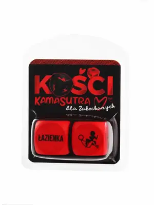 Zabawka-Kości Kamasutra dla Zakochanych-różne kolory