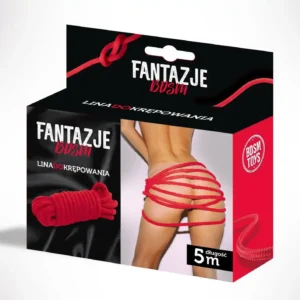 Linki - Fantazje BDSM Lina do krępowania Czerwona