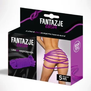 Linki - Fantazje BDSM Lina do krępowania Fioletowa