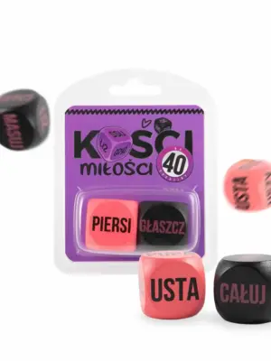 Zabawka-Kości Miłości 40-latka-różne kolory
