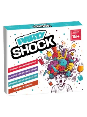 PARTY SHOCK zestaw 4 gier imprezowych