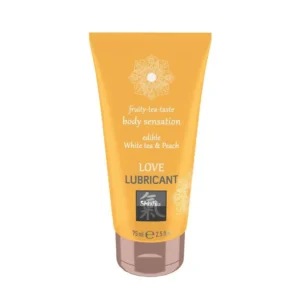 Żel- SHIATSU Love lubricant edible White tea & Peach