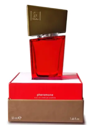 SHIATSU Pheromon Fragrance woman red  50 ml