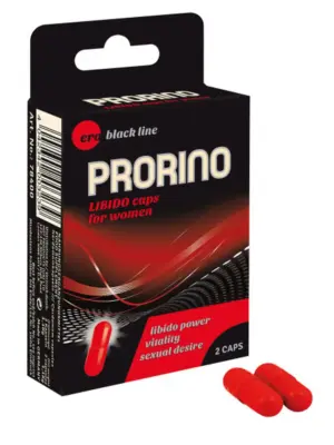 Supl.diety-PRORINO Women- 2pcs black line Libido Caps