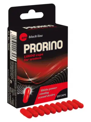 Supl.diety-PRORINO Women- 10pcs black line Libido Caps