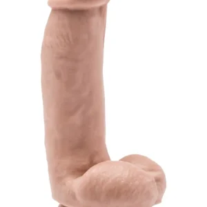 Dildo 6 inch with Balls Light skin tone