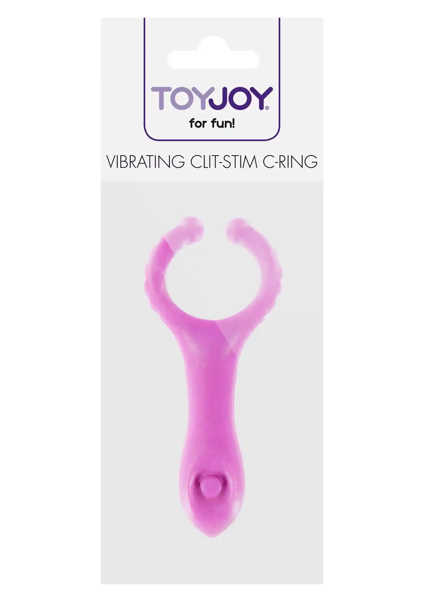 Vibrating Clit-Stim C-Ring Purple - obrazek 2