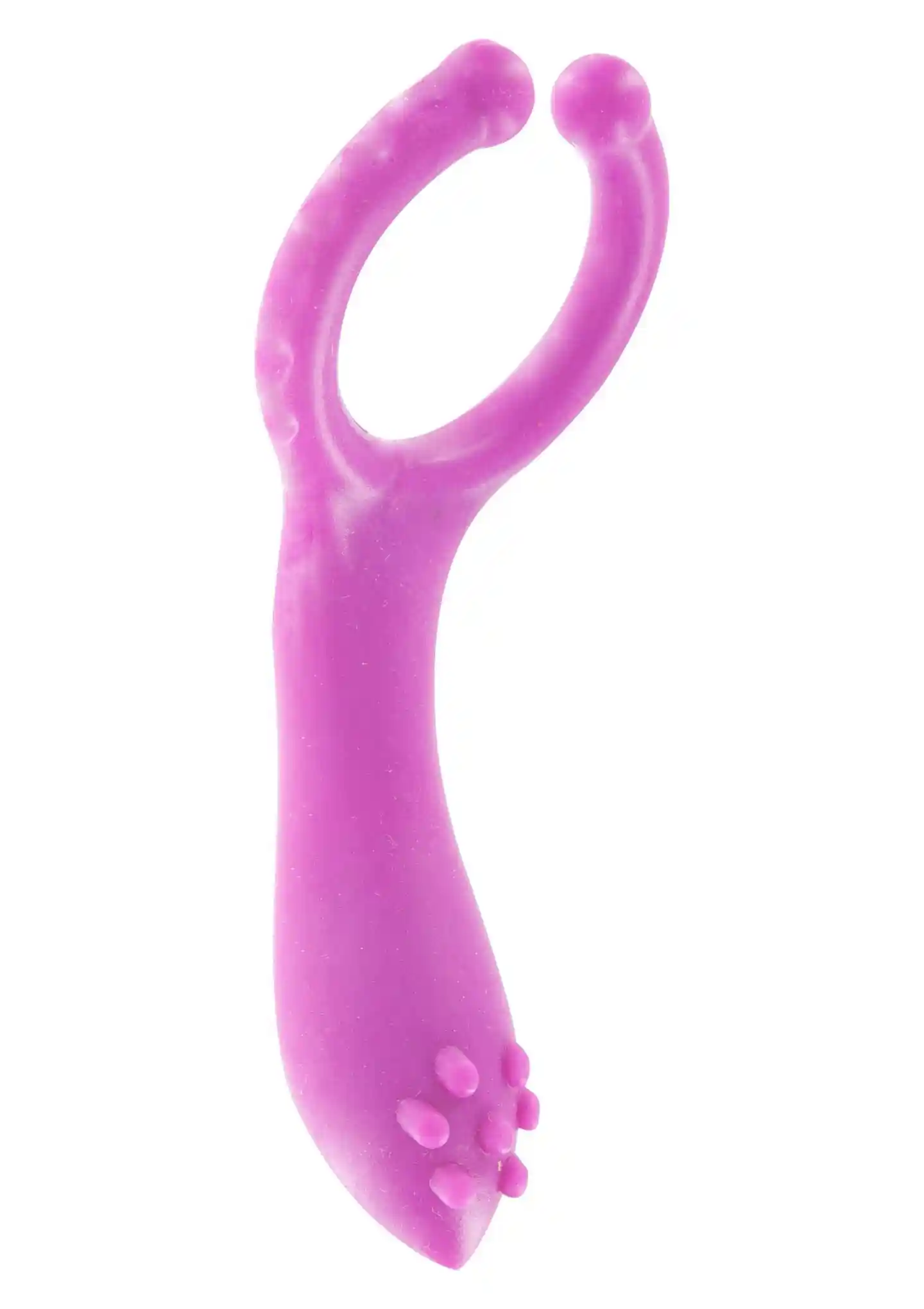 Vibrating Clit-Stim C-Ring Purple - obrazek 3