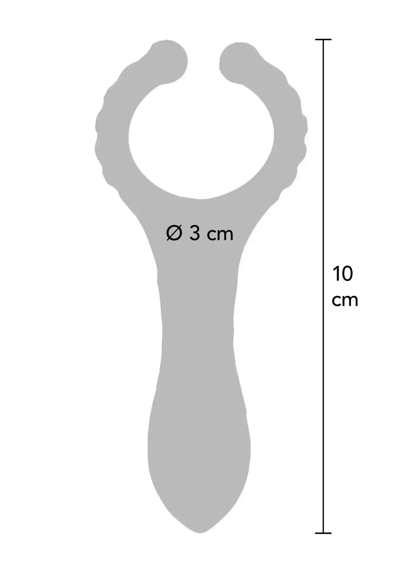 Vibrating Clit-Stim C-Ring Purple - obrazek 6
