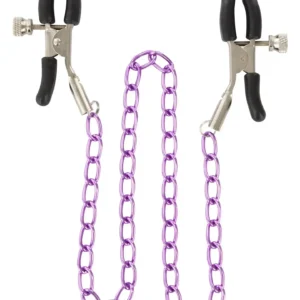 Stimulating Nipple Chain Metal