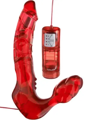 Bend Over Boyfriend Vibrator Red