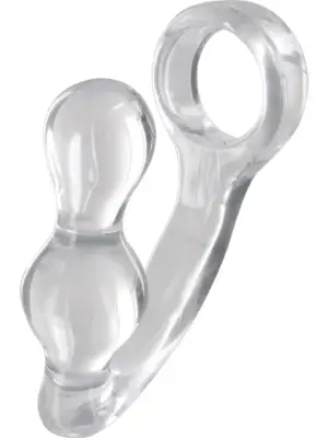 Power Plug & Penisring Transparent