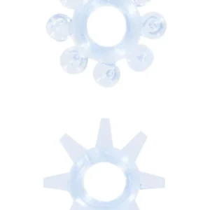 Power Stretchy Rings 2pcs Blue