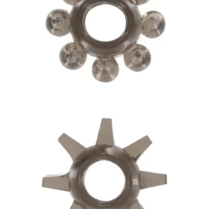 Power Stretchy Rings 2pcs Grey