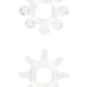 Power Stretchy Rings 2pcs Transparent