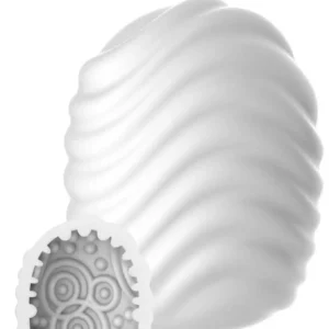 Mini Masturbator Wave White