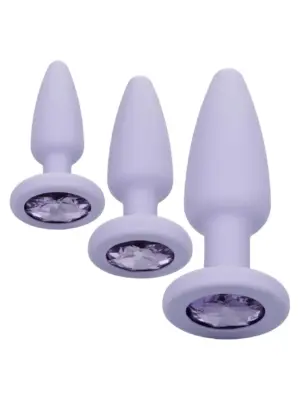Wkładki Analne Crystal Booty Kit Purple