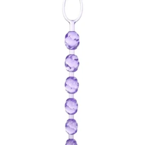 Swirl Pleasure Beads Purple