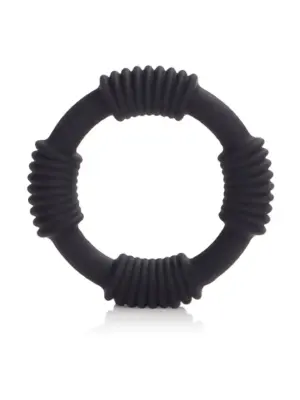 Hercules Silicone Ring Black