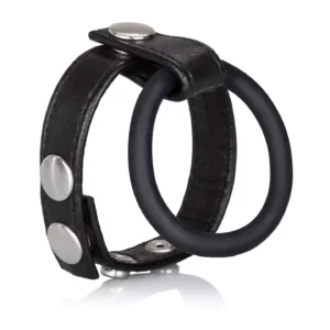 Medium Leather Ball Spreader Black