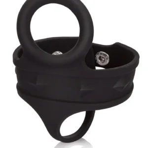 Silicone 3-Snap Ball Spreader Black