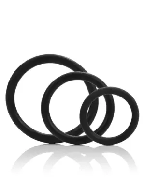 Okrągłe Pierścienie Elastyczne Tri-Rings Black