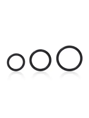 Silicone Support Rings Black