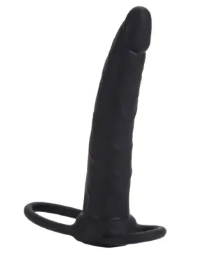 Silicone Dual Penetrator Black