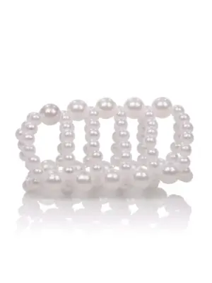 Pearl Stroker Beads Large Transparent