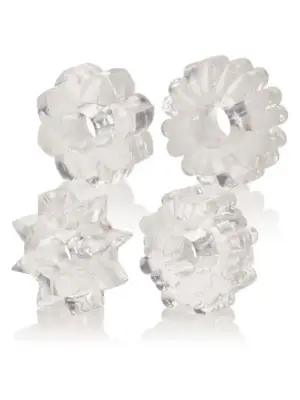 Basic Essentials 4 Pack Transparent