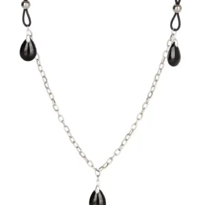 Nonpierce Nipple Chain Jewelry Black