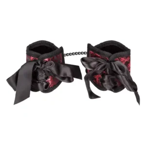 Scandal Corset Cuffs Black