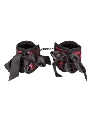 Scandal Corset Cuffs Black