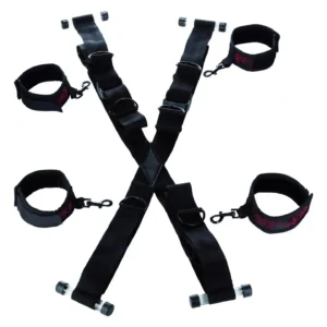 Scandal Over The Door Cross Black