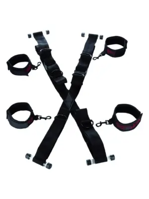Scandal Over The Door Cross Black