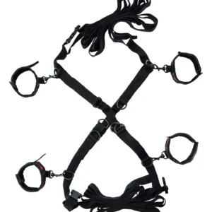 Scandal Over the Bed Cross Black