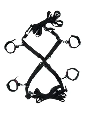 Scandal Over the Bed Cross Black
