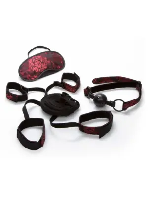 Scandal Bed Restraint Kit Black