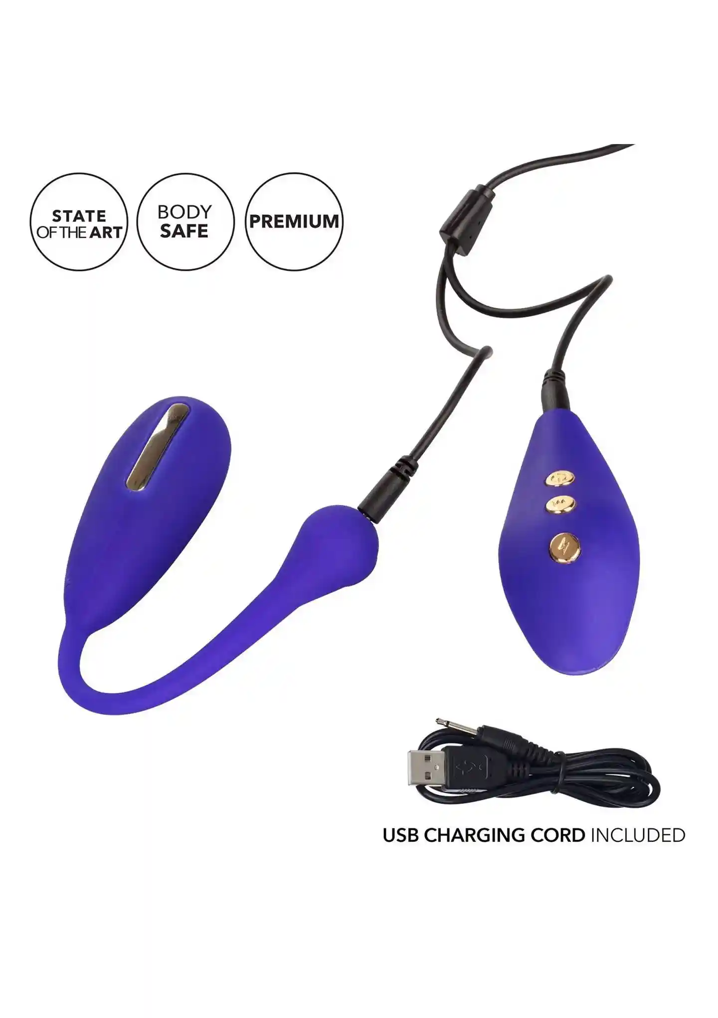 Estim Remote Kegel Exerciser Blue - obrazek 5