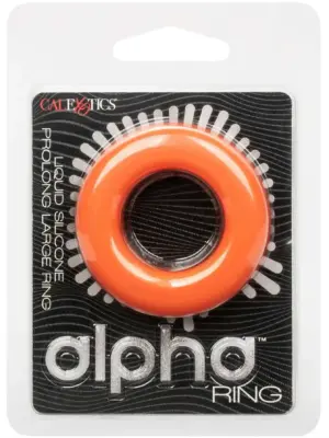 Pierścień Do Penisa Alpha Prolong Silikonowy Orange Large