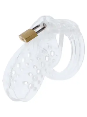 Chastity Cock Cage Acrylic Transparent