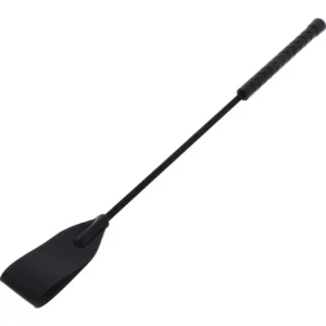 Crop Flapper Whip Black