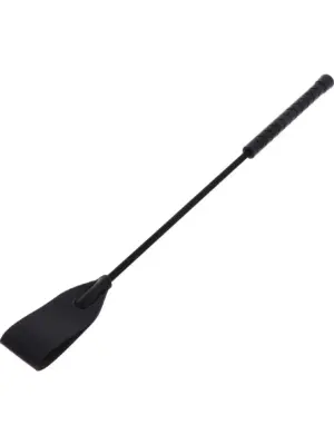Crop Flapper Whip Black