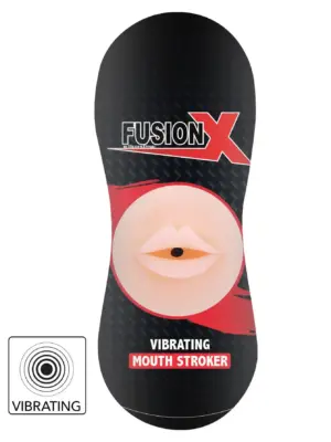 Vibrating Stroker Mouth Light skin tone
