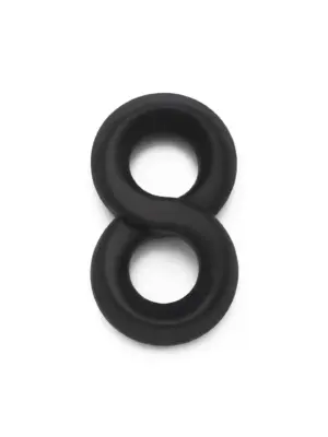 Soft Silicone Jock C-Ring Black