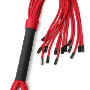 Knot Flogger Red